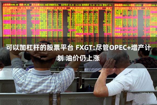 可以加杠杆的股票平台 FXGT:尽管OPEC+增产计划 油价仍上涨